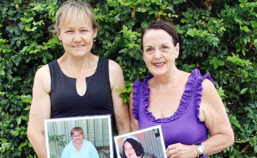 Tracey Glasson and Julie Cleary say goodbye to their old figures as they proudly show off all their hard work. Tracey Glasson and Julie Cleary say goodbye to their old figures as they proudly show off all their hard work.